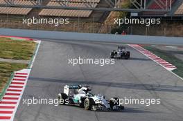 Nico Rosberg (GER) Mercedes AMG F1 W06. 01.03.2015. Formula One Testing, Day Four, Barcelona, Spain.