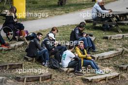 Fans. 26.02.2015. Formula One Testing, Day One, Barcelona, Spain.