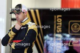 Pastor Maldonado (VEN) Lotus F1 Team. 12.05.2015. Formula 1 Testing, Day One, Barcelona, Spain, Tuesday.