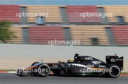 Nick Yelloly (GBR) Sahara Force India F1 VJM08 Test Driver. 12.05.2015. Formula 1 Testing, Day One, Barcelona, Spain, Tuesday.