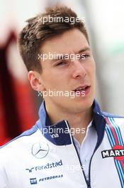 Alex Lynn (GBR) Williams Development Driver. 13.05.2015. Formula 1 Testing, Day Two, Barcelona, Spain, Wednesday.
