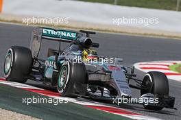 Pascal Wehrlein (GER) Mercedes AMG F1 W06 Reserve Driver. 13.05.2015. Formula 1 Testing, Day Two, Barcelona, Spain, Wednesday.