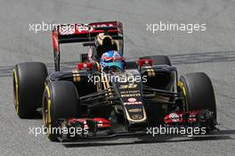 Jolyon Palmer (GBR) Lotus F1 E23 Test and Reserve Driver. 13.05.2015. Formula 1 Testing, Day Two, Barcelona, Spain, Wednesday.