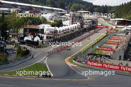 Marcus Ericsson (SWE) Sauber C34. 21.08.2015. Formula 1 World Championship, Rd 11, Belgian Grand Prix, Spa Francorchamps, Belgium, Practice Day.