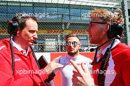 Will Stevens (GBR) Manor Marussia F1 Team on the grid. 23.08.2015. Formula 1 World Championship, Rd 13, Belgian Grand Prix, Spa Francorchamps, Belgium, Race Day.