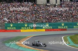 Nico Rosberg (GER) Mercedes AMG F1 W06. 23.08.2015. Formula 1 World Championship, Rd 13, Belgian Grand Prix, Spa Francorchamps, Belgium, Race Day.