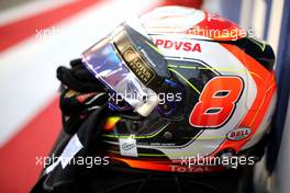 Helmet of Romain Grosjean (FRA), Lotus F1 Team  19.04.2015. Formula 1 World Championship, Rd 4, Bahrain Grand Prix, Sakhir, Bahrain, Race Day.