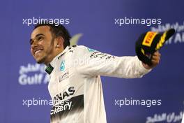 Lewis Hamilton (GBR), Mercedes AMG F1 Team  19.04.2015. Formula 1 World Championship, Rd 4, Bahrain Grand Prix, Sakhir, Bahrain, Race Day.