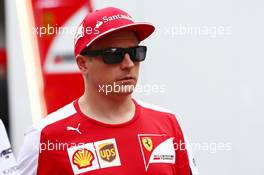 Kimi Raikkonen (FIN) Ferrari. 13.11.2015. Formula 1 World Championship, Rd 18, Brazilian Grand Prix, Sao Paulo, Brazil, Practice Day.