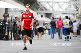 Sebastian Vettel (GER) Ferrari. 13.11.2015. Formula 1 World Championship, Rd 18, Brazilian Grand Prix, Sao Paulo, Brazil, Practice Day.