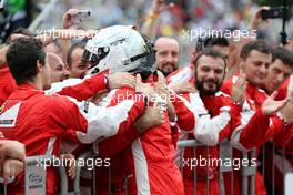 Sebastian Vettel (GER), Scuderia Ferrari  15.11.2015. Formula 1 World Championship, Rd 18, Brazilian Grand Prix, Sao Paulo, Brazil, Race Day.