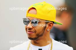 Lewis Hamilton (GBR) Mercedes AMG F1. 14.11.2015. Formula 1 World Championship, Rd 18, Brazilian Grand Prix, Sao Paulo, Brazil, Qualifying Day.