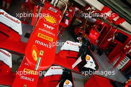 Ferrari SF15-T nosecones. 14.11.2015. Formula 1 World Championship, Rd 18, Brazilian Grand Prix, Sao Paulo, Brazil, Qualifying Day.