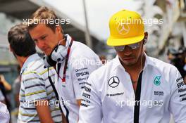 Lewis Hamilton (GBR) Mercedes AMG F1. 15.11.2015. Formula 1 World Championship, Rd 18, Brazilian Grand Prix, Sao Paulo, Brazil, Race Day.