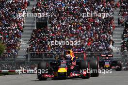 Daniel Ricciardo (AUS) Red Bull Racing RB11. 06.06.2015. Formula 1 World Championship, Rd 7, Canadian Grand Prix, Montreal, Canada, Qualifying Day.