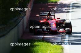 Sebastian Vettel (GER) Ferrari SF15-T. 06.06.2015. Formula 1 World Championship, Rd 7, Canadian Grand Prix, Montreal, Canada, Qualifying Day.
