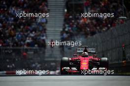 Sebastian Vettel (GER) Ferrari SF15-T. 06.06.2015. Formula 1 World Championship, Rd 7, Canadian Grand Prix, Montreal, Canada, Qualifying Day.