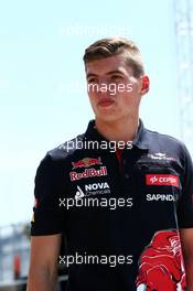 Max Verstappen (NLD) Scuderia Toro Rosso. 04.06.2015. Formula 1 World Championship, Rd 7, Canadian Grand Prix, Montreal, Canada, Preparation Day.