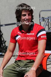 Roberto Merhi (ESP) Manor Marussia F1 Team. 04.06.2015. Formula 1 World Championship, Rd 7, Canadian Grand Prix, Montreal, Canada, Preparation Day.