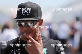 Lewis Hamilton (GBR) Mercedes AMG F1. 04.06.2015. Formula 1 World Championship, Rd 7, Canadian Grand Prix, Montreal, Canada, Preparation Day.