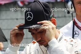 Lewis Hamilton (GBR) Mercedes AMG F1 on the grid. 12.04.2015. Formula 1 World Championship, Rd 3, Chinese Grand Prix, Shanghai, China, Race Day.