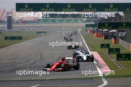 Kimi Raikkonen (FIN), Scuderia Ferrari  12.04.2015. Formula 1 World Championship, Rd 3, Chinese Grand Prix, Shanghai, China, Race Day.