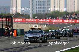 Safety car, Lewis Hamilton (GBR), Mercedes AMG F1 Team  12.04.2015. Formula 1 World Championship, Rd 3, Chinese Grand Prix, Shanghai, China, Race Day.