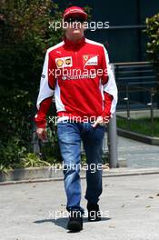 Kimi Raikkonen (FIN) Ferrari. 12.04.2015. Formula 1 World Championship, Rd 3, Chinese Grand Prix, Shanghai, China, Race Day.