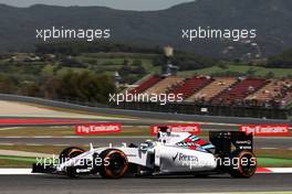 Felipe Massa (BRA) Williams FW37. 08.05.2015. Formula 1 World Championship, Rd 5, Spanish Grand Prix, Barcelona, Spain, Practice Day.