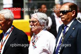 Bernie Ecclestone (GBR) on the grid. 10.05.2015. Formula 1 World Championship, Rd 5, Spanish Grand Prix, Barcelona, Spain, Race Day.