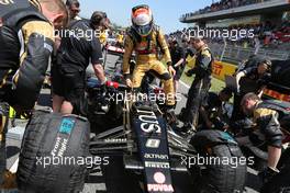 Romain Grosjean (FRA), Lotus F1 Team  10.05.2015. Formula 1 World Championship, Rd 5, Spanish Grand Prix, Barcelona, Spain, Race Day.