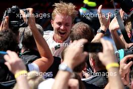Nico Rosberg (GER), Mercedes AMG F1 Team  10.05.2015. Formula 1 World Championship, Rd 5, Spanish Grand Prix, Barcelona, Spain, Race Day.