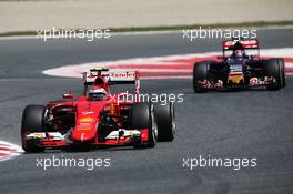 Kimi Raikkonen (FIN) Ferrari SF15-T. 10.05.2015. Formula 1 World Championship, Rd 5, Spanish Grand Prix, Barcelona, Spain, Race Day.