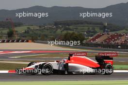 Will Stevens (GBR) Manor Marussia F1 Team. 10.05.2015. Formula 1 World Championship, Rd 5, Spanish Grand Prix, Barcelona, Spain, Race Day.