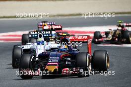 Carlos Sainz Jr (ESP) Scuderia Toro Rosso STR10. 10.05.2015. Formula 1 World Championship, Rd 5, Spanish Grand Prix, Barcelona, Spain, Race Day.