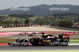 Romain Grosjean (FRA) Lotus F1 E23. 10.05.2015. Formula 1 World Championship, Rd 5, Spanish Grand Prix, Barcelona, Spain, Race Day.