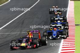 Daniil Kvyat (RUS) Red Bull Racing RB11. 10.05.2015. Formula 1 World Championship, Rd 5, Spanish Grand Prix, Barcelona, Spain, Race Day.