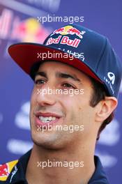 Daniel Ricciardo (AUS) Red Bull Racing. 07.05.2015. Formula 1 World Championship, Rd 5, Spanish Grand Prix, Barcelona, Spain, Preparation Day.