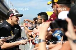 Pastor Maldonado (VEN), Lotus F1 Team  07.05.2015. Formula 1 World Championship, Rd 5, Spanish Grand Prix, Barcelona, Spain, Preparation Day.