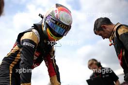 Romain Grosjean (FRA), Lotus F1 Team  05.07.2015. Formula 1 World Championship, Rd 9, British Grand Prix, Silverstone, England, Race Day.