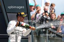 Lewis Hamilton (GBR), Mercedes AMG F1 Team  05.07.2015. Formula 1 World Championship, Rd 9, British Grand Prix, Silverstone, England, Race Day.