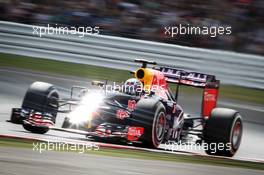 Daniel Ricciardo (AUS) Red Bull Racing RB11. 04.07.2015. Formula 1 World Championship, Rd 9, British Grand Prix, Silverstone, England, Qualifying Day.