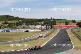 Max Verstappen (NLD) Scuderia Toro Rosso STR10. 26.07.2015. Formula 1 World Championship, Rd 10, Hungarian Grand Prix, Budapest, Hungary, Race Day.