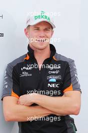 Nico Hulkenberg (GER) Sahara Force India F1. 23.07.2015. Formula 1 World Championship, Rd 10, Hungarian Grand Prix, Budapest, Hungary, Preparation Day.