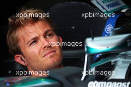 Nico Rosberg (GER) Mercedes AMG F1 W06. 23.07.2015. Formula 1 World Championship, Rd 10, Hungarian Grand Prix, Budapest, Hungary, Preparation Day.