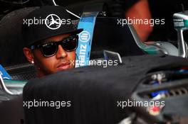 Lewis Hamilton (GBR) Mercedes AMG F1 W06. 23.07.2015. Formula 1 World Championship, Rd 10, Hungarian Grand Prix, Budapest, Hungary, Preparation Day.
