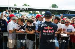 Max Verstappen (NLD) Scuderia Toro Rosso. 03.09.2015. Formula 1 World Championship, Rd 12, Italian Grand Prix, Monza, Italy, Preparation Day.