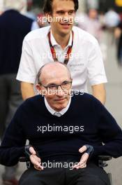 Frank Williams (GBR) Williams Team Owner. 03.09.2015. Formula 1 World Championship, Rd 12, Italian Grand Prix, Monza, Italy, Preparation Day.