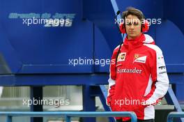 Esteban Gutierrez (MEX) Ferrari Test and Reserve Driver. 02.02.2015. Formula One Testing, Day Two, Jerez, Spain.