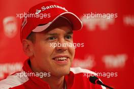 Sebastian Vettel (GER) Ferrari. 01.02.2015. Formula One Testing, Day One, Jerez, Spain.